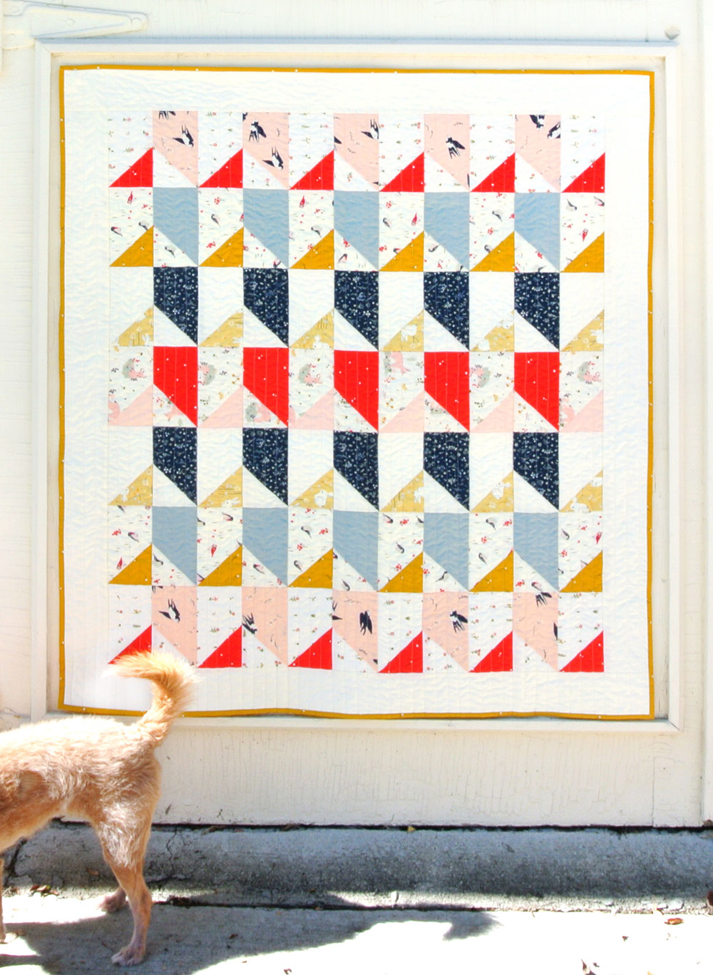 Free Little Houses Baby Quilt Pattern | Suzy Quilts https://suzyquilts.com/free-little-houses-baby-quilt-pattern
