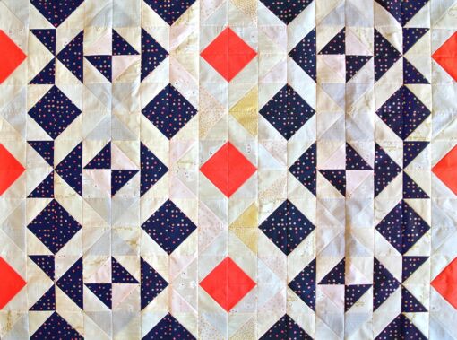 Nordic Triangles Quilt Pattern
