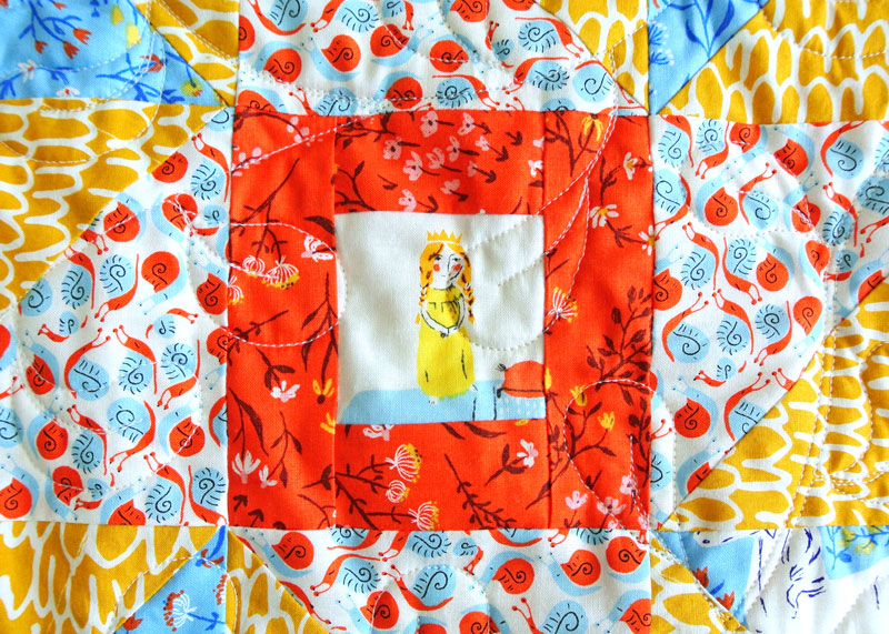 How to make a medallion quilt modern, including a brief history of medallion quilts | Suzy Quilts - https://suzyquilts.com/unicorn-medallion-quilt/