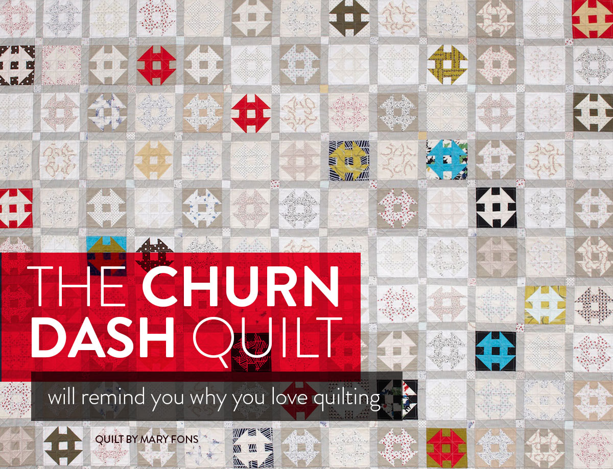 churn-dash-quilt-pattern