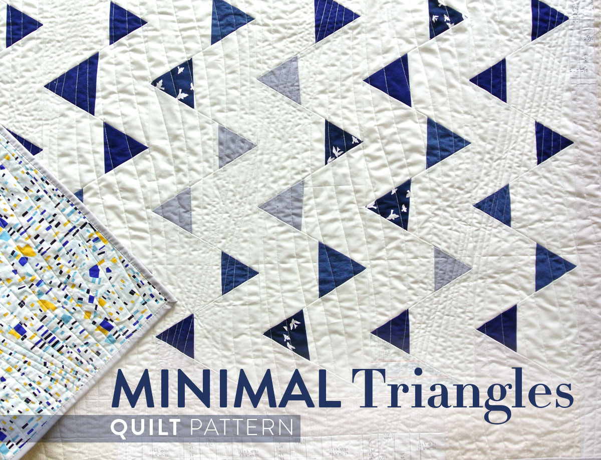 Minimal-Triangles-Quilt-Pattern