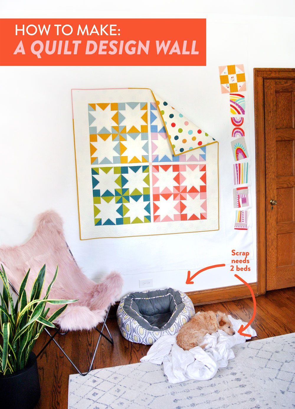How to Make a Quilt Design Wall | Suzy Quilts https://suzyquilts.com/how-to-make-quilt-design-wall