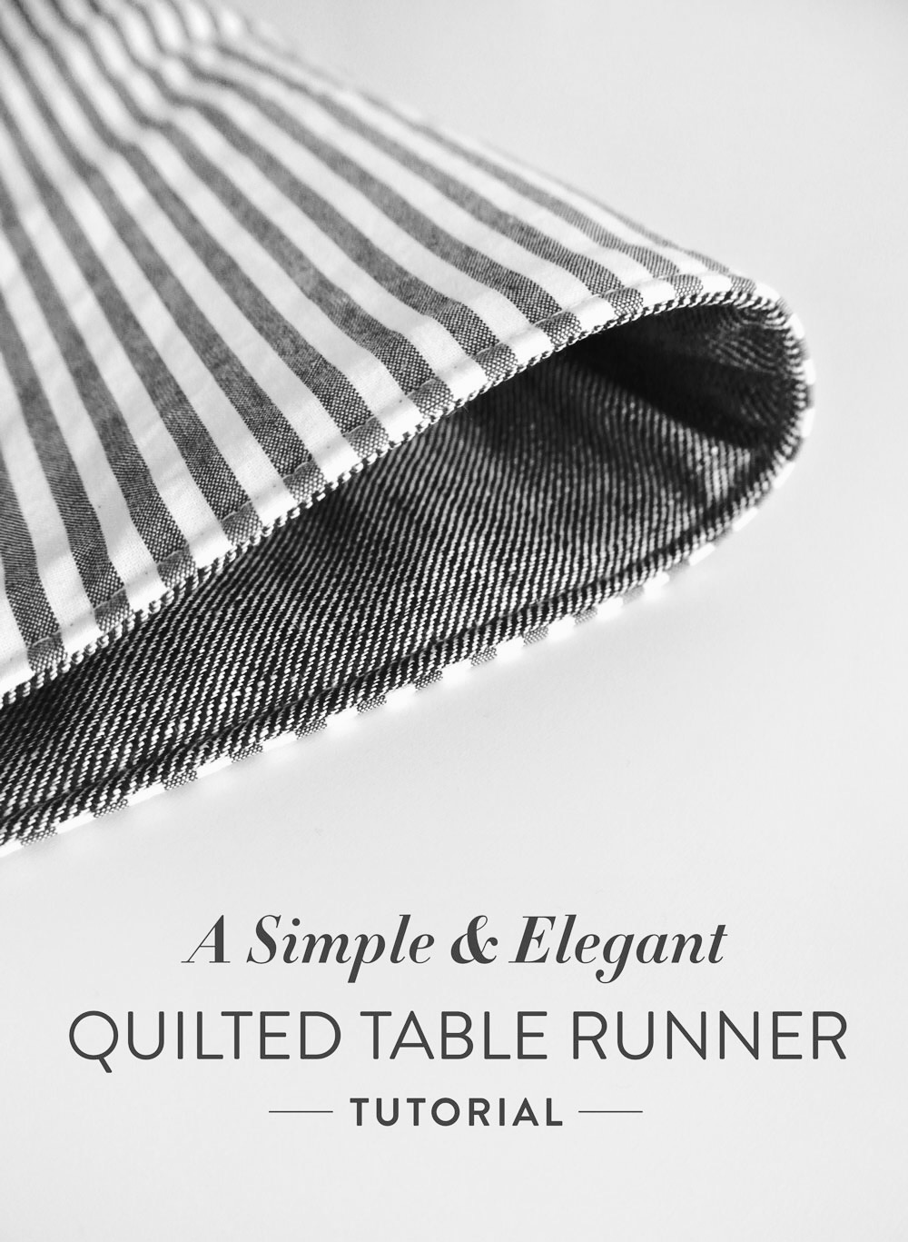 A Simple and Elegant Quilted Table Runner Tutorial Hand Quilting | Suzy Quilts https://suzyquilts.com/quilted-table-runner-tutorial