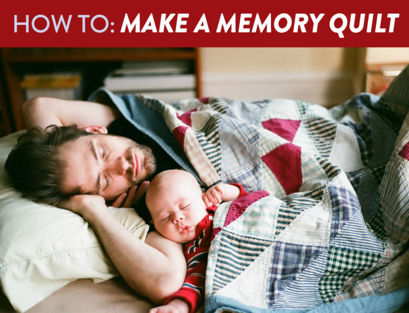 3 Easy Steps to Make a Memory Quilt Suzy Quilts