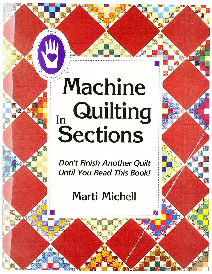Machine Quilting in Sections Book