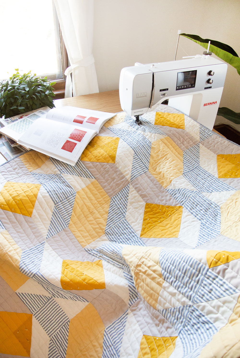 Learn to quilt like a pro on your domestic sewing machine at home. Here are the 5 best books to get you on your way.