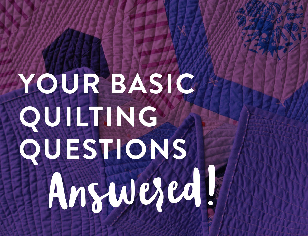 A beginner quilting blog series answering basic quilting questions. Like how to square up a quilt and get perfectly matching seams!