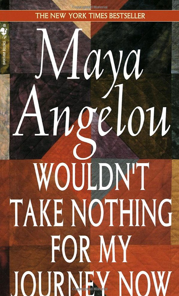 Nancy Crow's quilt is on the cover of the Complete Collection of Poems by Maya Angelou