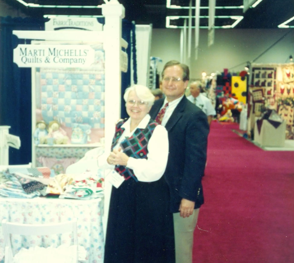 Marti Michell is not just an author, pattern writer and fabric designer, she almost single-handedly saved quilting from being a dying art and has continued to revolutionize the industry ever since.