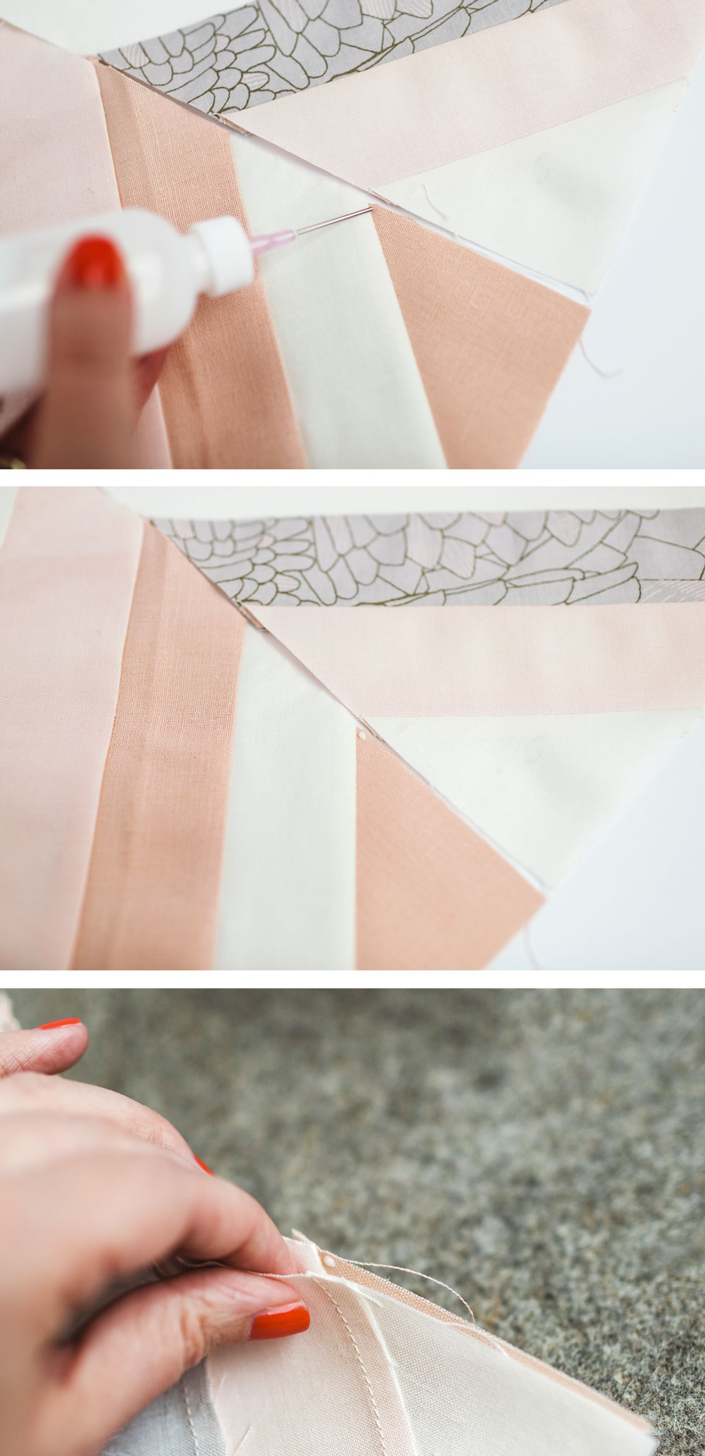 A Complete Guide to Glue Basting Seams - Suzy Quilts