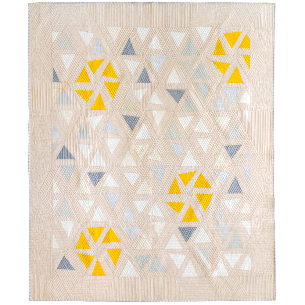 Nordic Triangles Quilt Pattern (Download) - Suzy Quilts