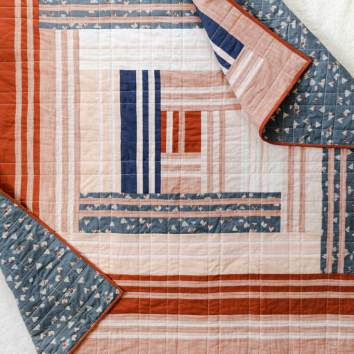 Grow is the first design in a series of four quilts that represent the four seasons in a year, as well as seasons in our lives. It includes fabric requirements and instructions for king, queen/full, twin, throw, and baby quilt sizes. This is an elegant modern medallion quilt. suzyquilts.com