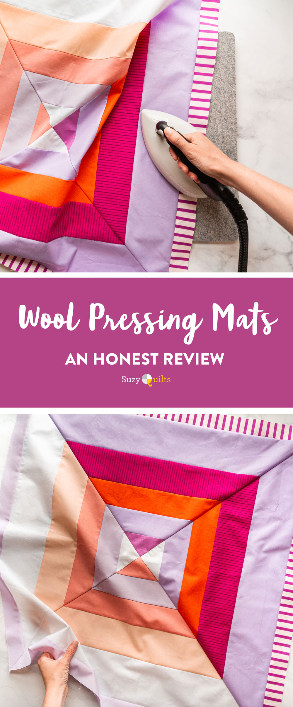 An Honest Review of Wool Pressing Mats - Suzy Quilts