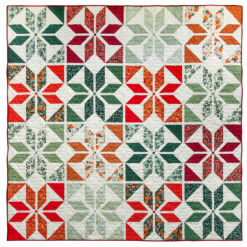 Holiday Party quilt pattern download. A fat quarter friendly Christmas quilt pattern! suzyquilts.com