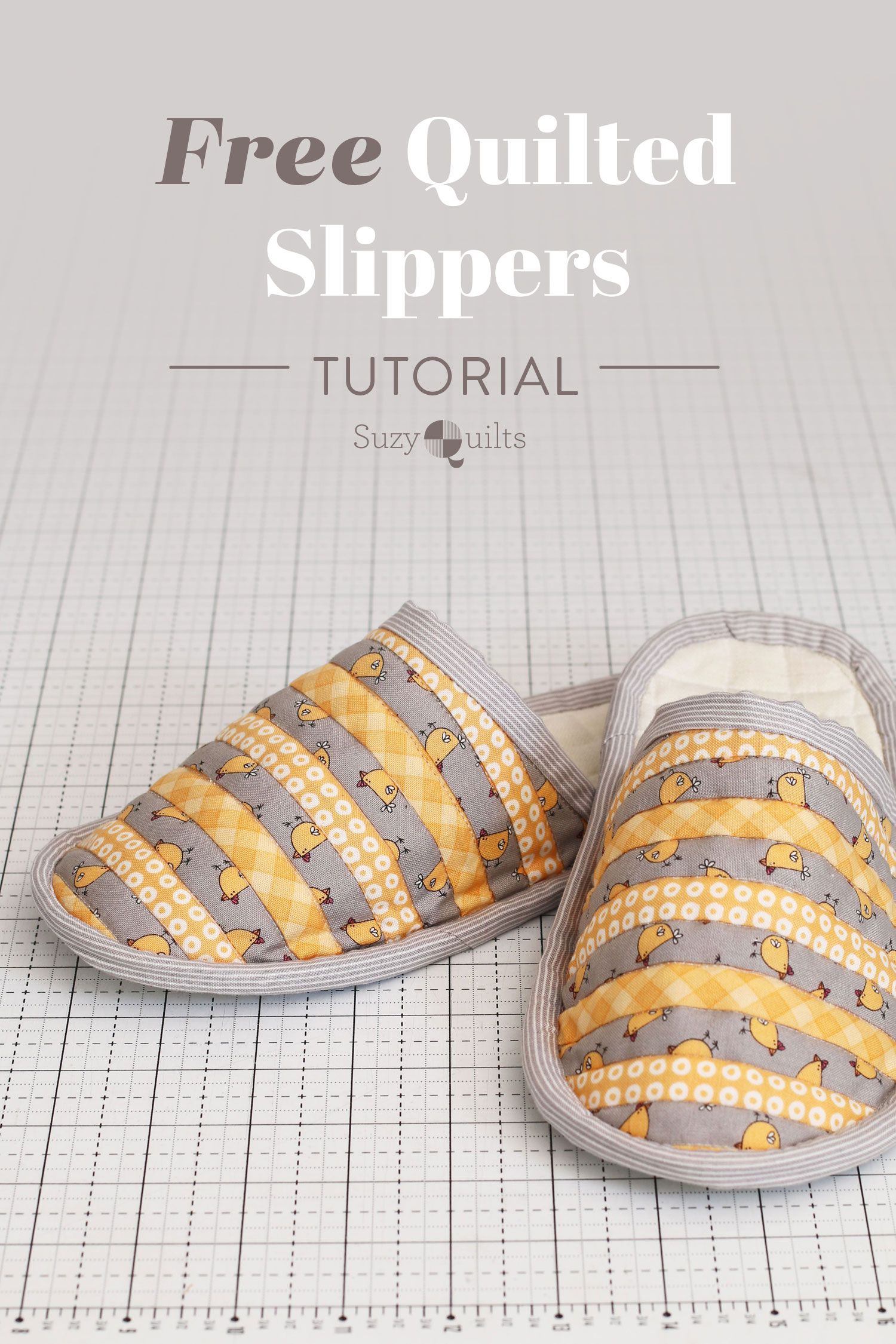 Fleece Toddler Slippers FREE sewing pattern (3 sizes) - Sew Modern