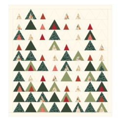 Christmas Mod Mountains quilt kit