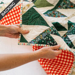 PREORDER Gather Holiday Quilt Backing and Binding
