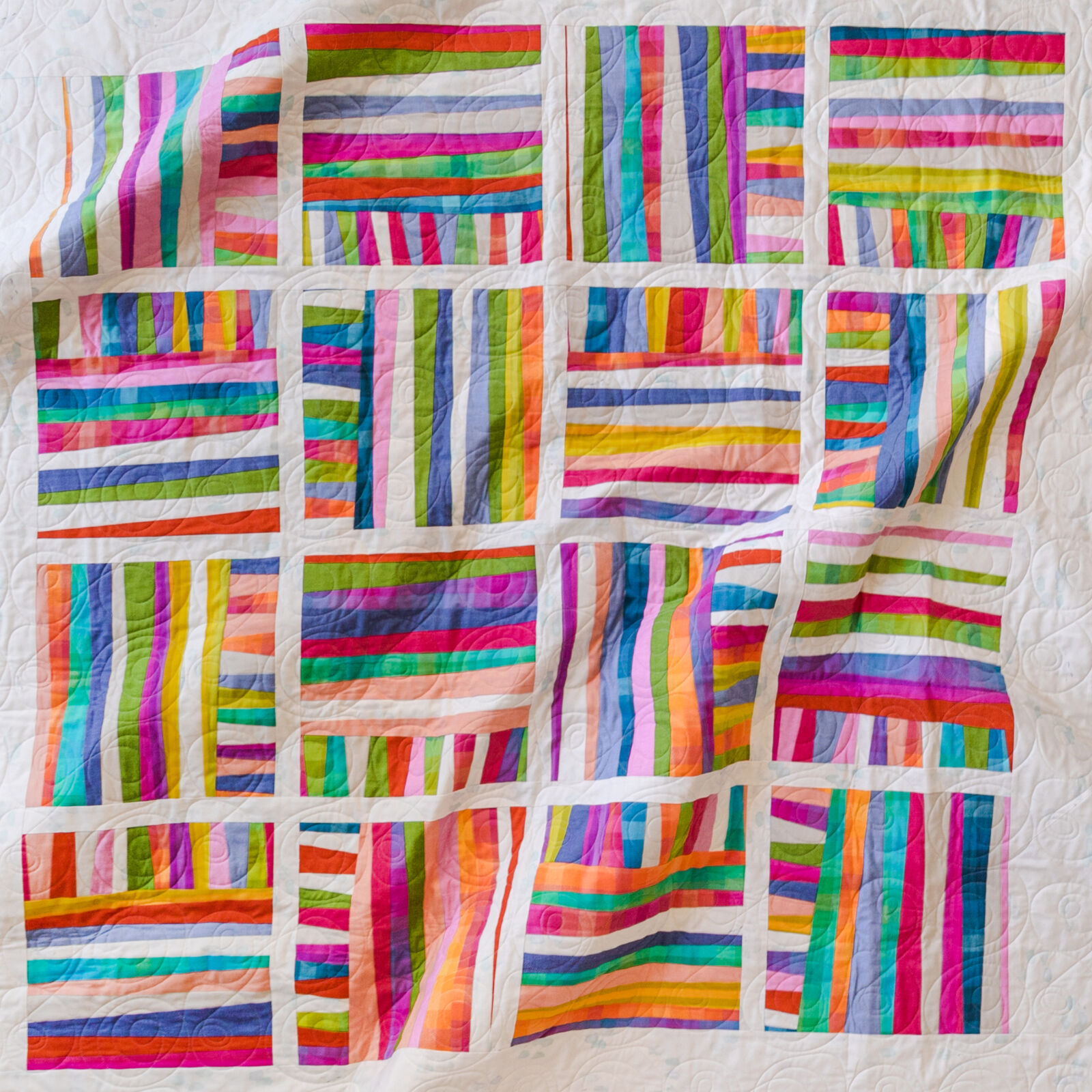 How To Machine Quilt - Suzy Quilts