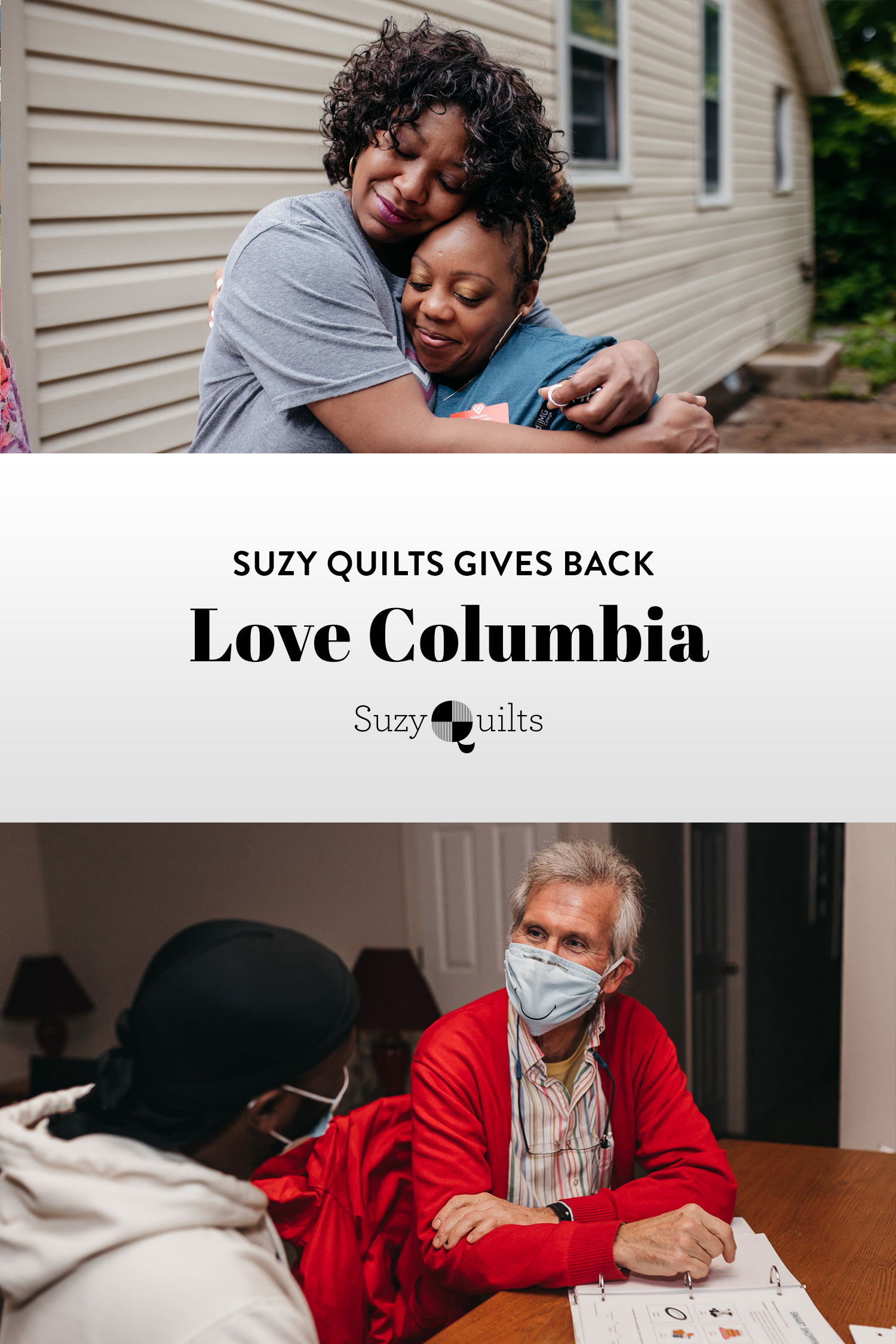 Learn about Love Columbia, one of five nonprofits Suzy Quilts is donating to in 2022! suzyquilts.com
