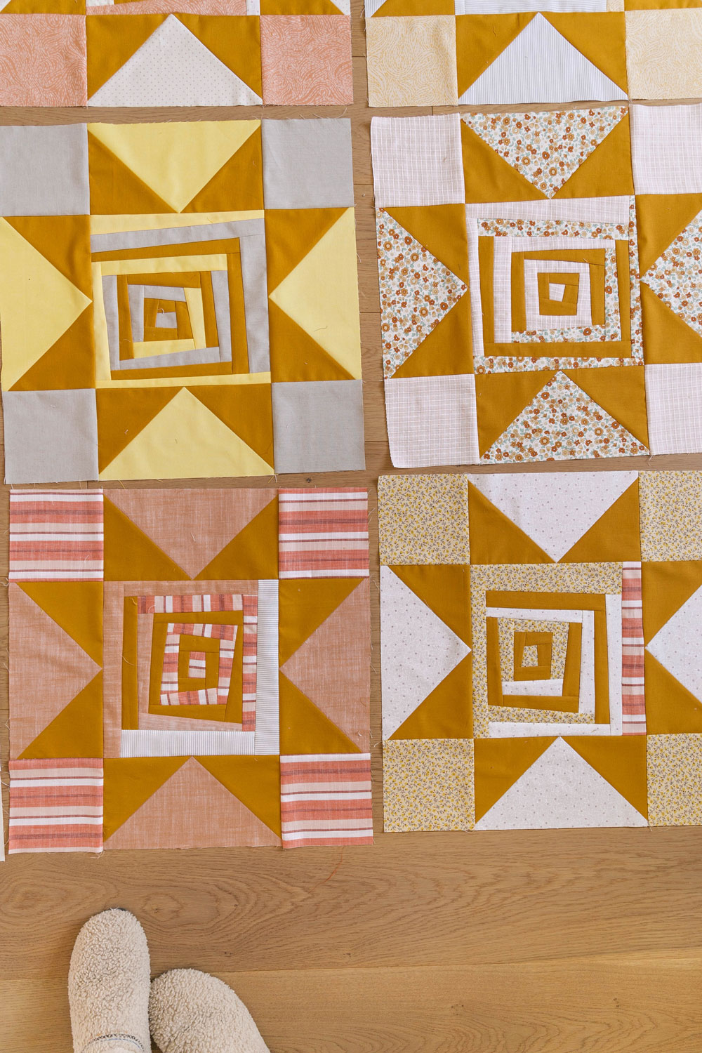 In week 5 of the Shining Star quilt sew along we assemble our blocks. Join me foe added tips on how to do that accurately and efficiently! suzyquilts.com