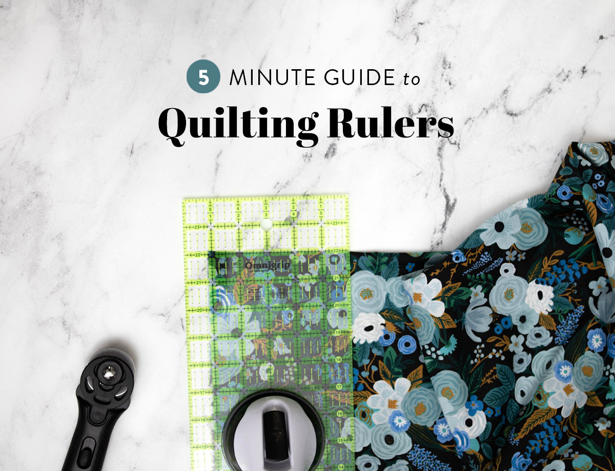 5 Minute Guide To Quilting Rulers - Suzy Quilts