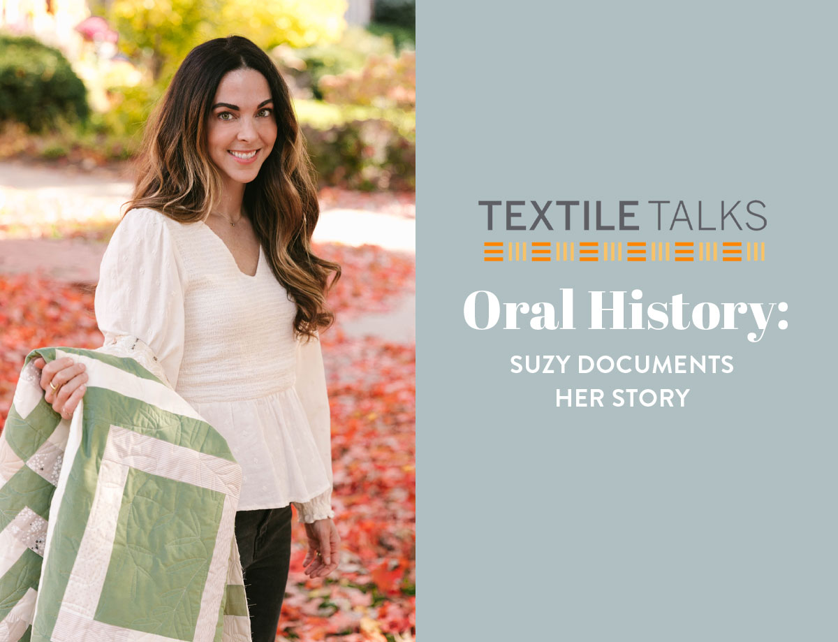Watch Suzy tell her story herself in the Suzy Quilts Oral History Interview presented with the Quilt Alliance! #quilting suzyquilts.com