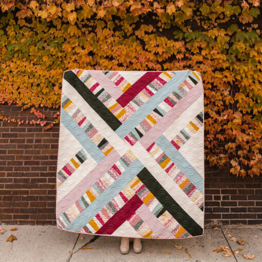 The Garland Quilt pattern is beginner-friendly, scrap-friendly and precut-friendly! This is the perfect quilt pattern for small scraps of fabric or leftover precut bundles. Sizes include Throw, Baby and Wall Hanging. suzyquilts.com