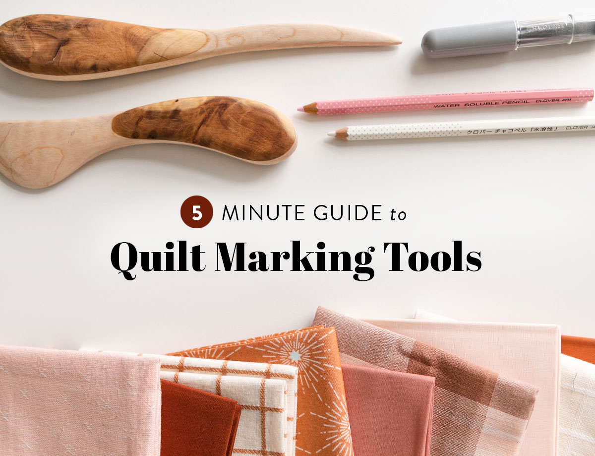 5 Minute Guide to Quilt Marking Tools | suzyquilts.com