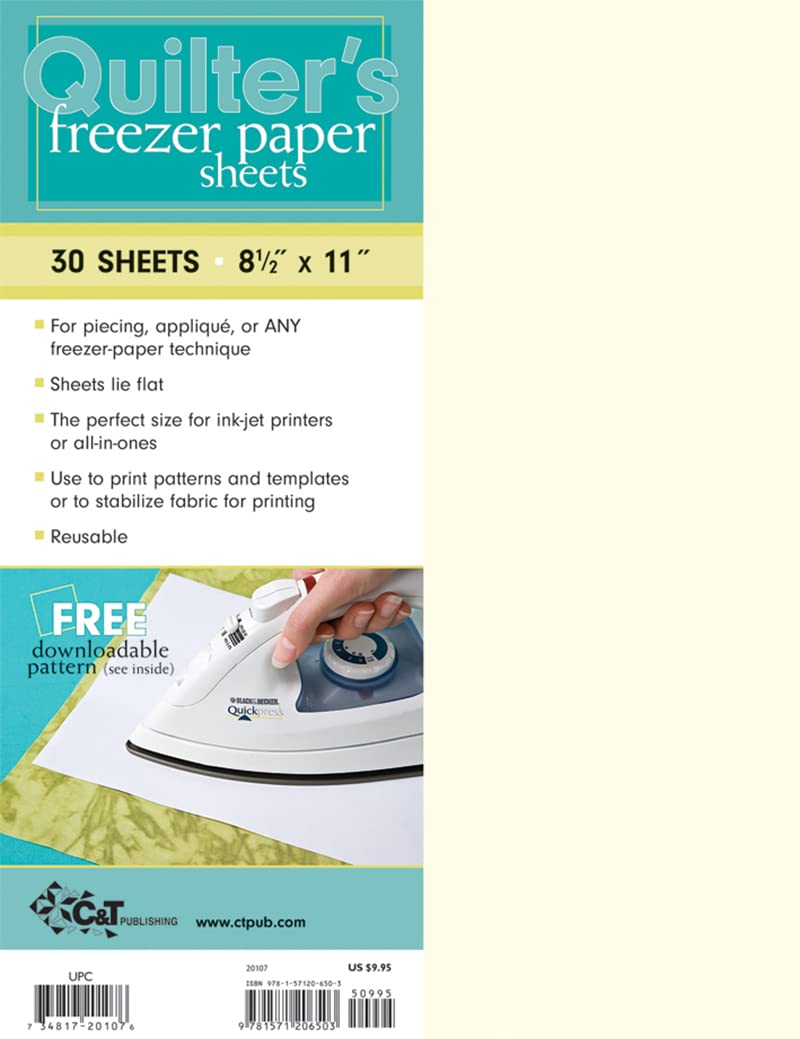 5 Minute Guide to Quilt Marking Tools: A package of quilter's freezer paper. #quilting #sewingdiy suzyquilts.com