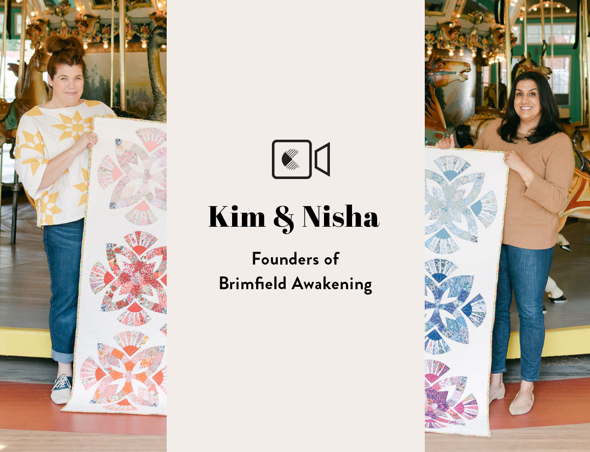 In Issue 5 of The Cutting Table we interview Nisha and Kim of Brimfield Awakening — experts in English Paper Piecing. suzyquilts.com