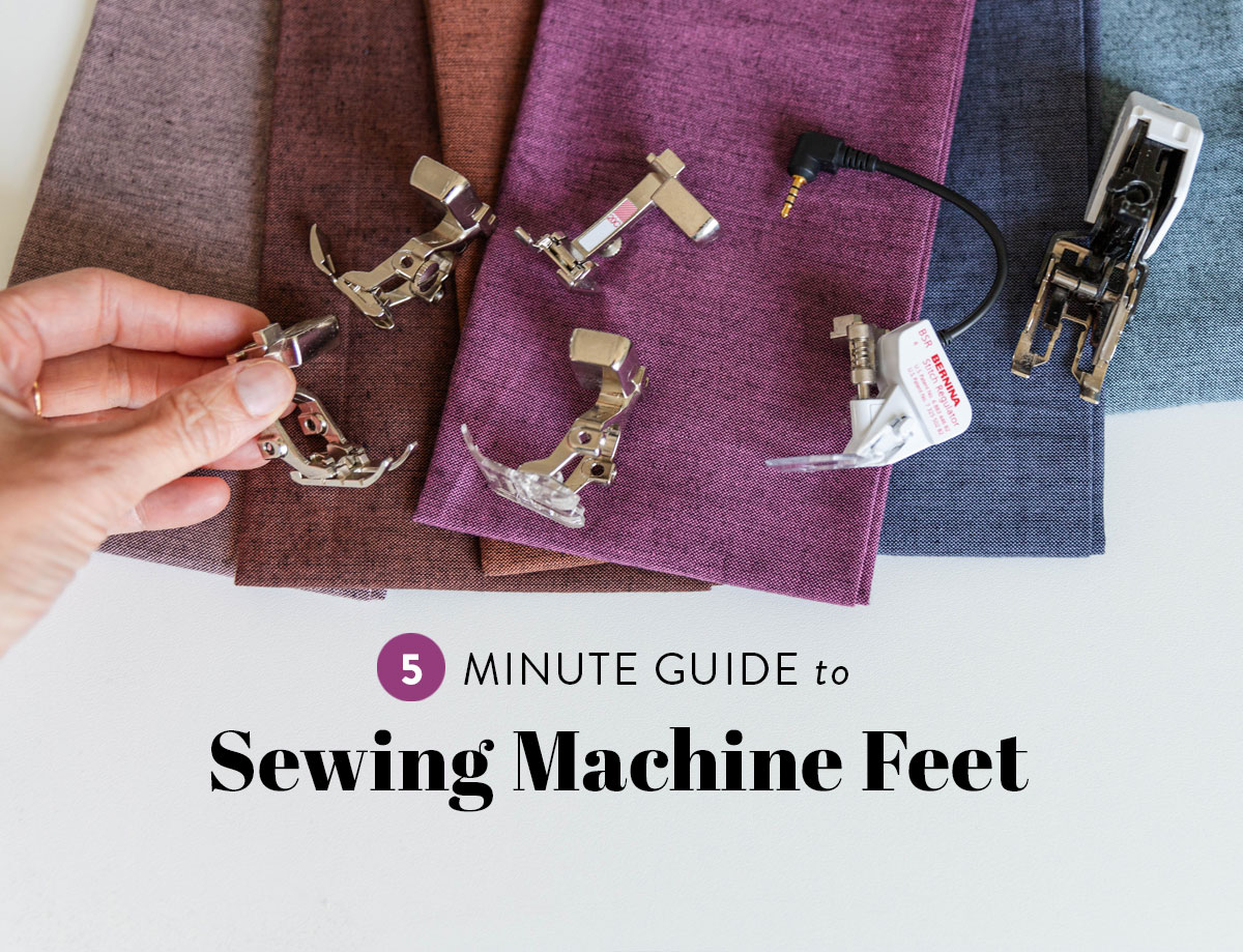In this quick and beginner-friendly guide, you'll learn everything you need to know about sewing machine feet used for quilting.