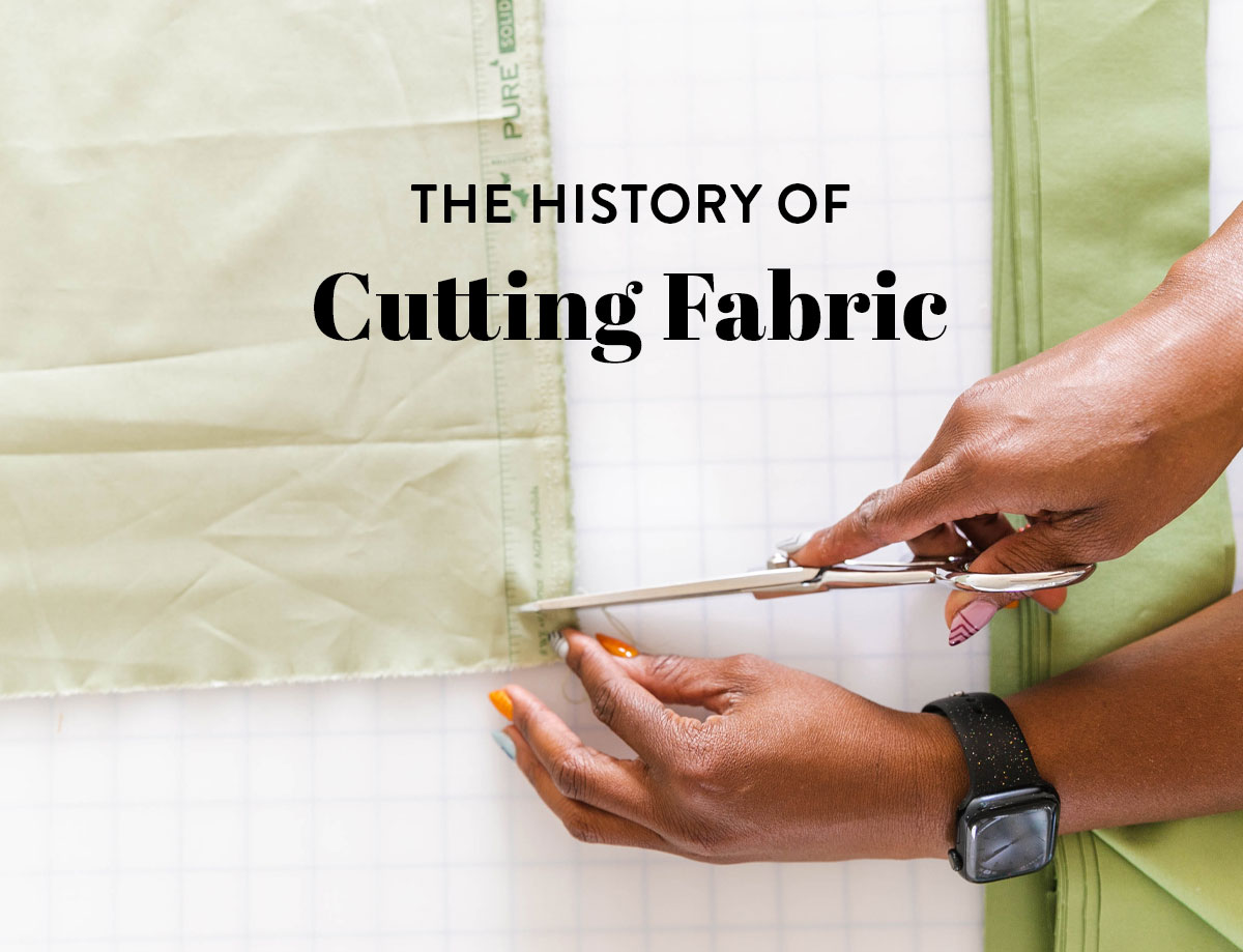 The history of cutting fabric: learn about the innovations over time that have made cutting fabric easier and more accurate. suzyquilts.com