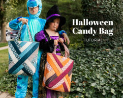 Halloween Candy Bag Tutorial