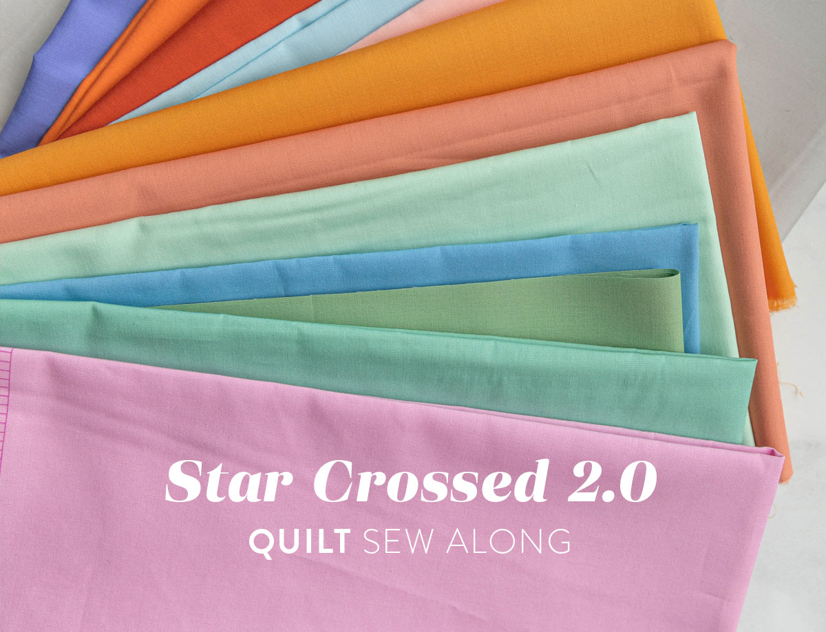 Star Crossed 2.0 Quilt sew along