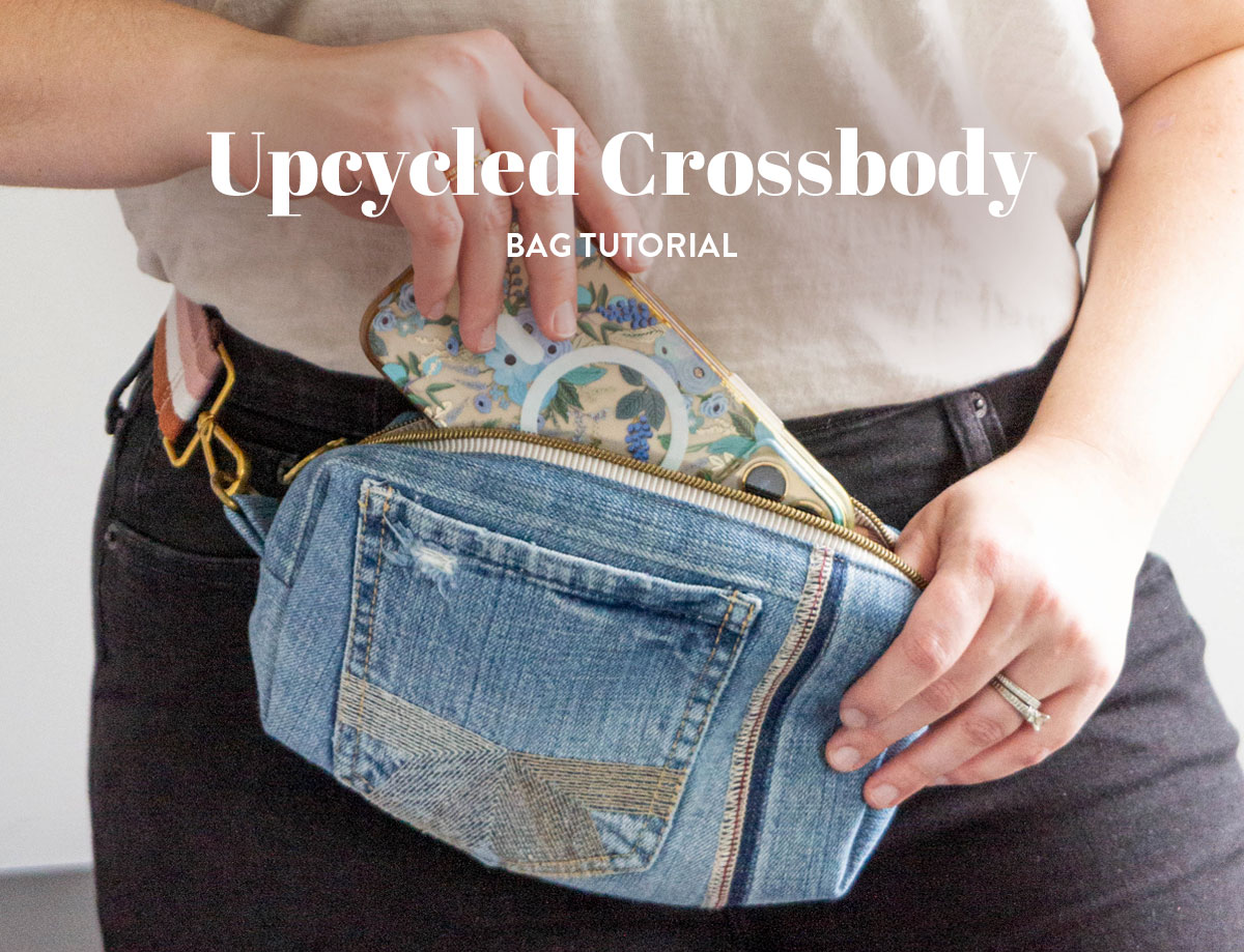 Upcycled Crossbody Bag Tutorial