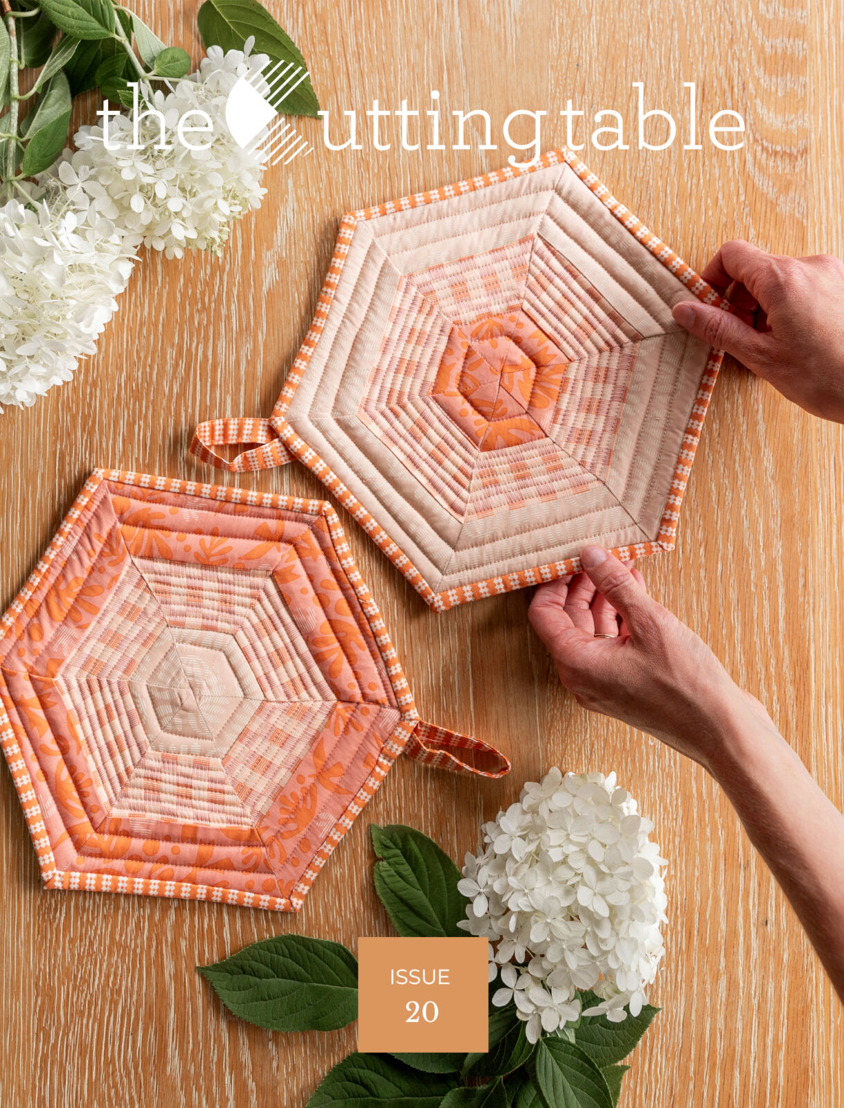 Cover for Issue 20 of The Cutting Table. #thecuttingtable #suzyquilts