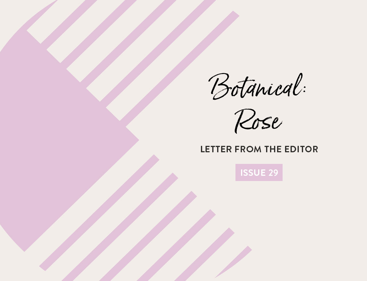 Letter from the Editor Issue 29 of The Cutting Table