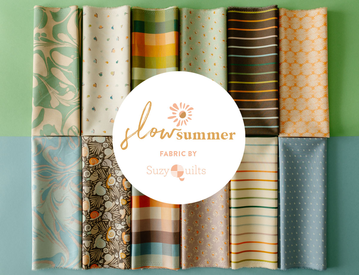 Slow Summer Fabric Collection by Suzy Quilts for Art Gallery Fabrics - suzyquilts.com