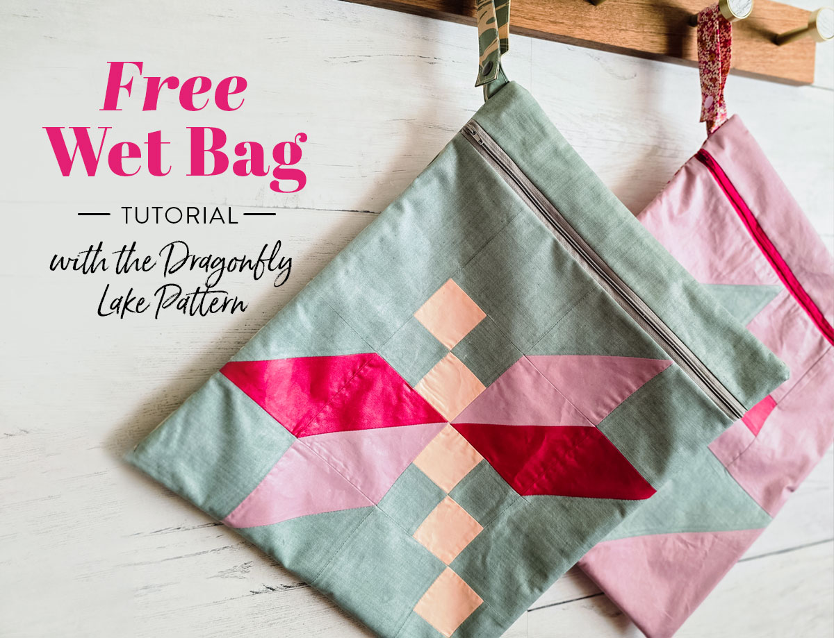 Free wet bag tutorial at suzyquilts.com
