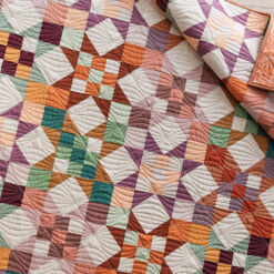 Alternative view of PREORDER Cozy & Bright Throw Quilt Kit