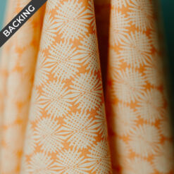 Slow Summer Fireworks in Sweet Peach - Quilt Backing