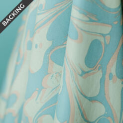 Slow Summer Marble in Glacier - Quilt Backing