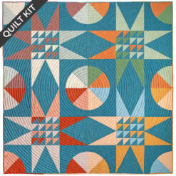 PREORDER Planetarium Throw Quilt Kit in Signature PURE Solids