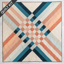 PREORDER Star Crossed Throw Quilt Kit in Duval