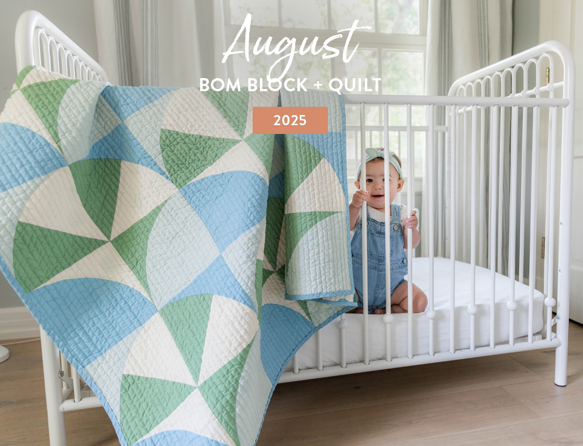 Issue 32 Block of the Month - Palm quilt block