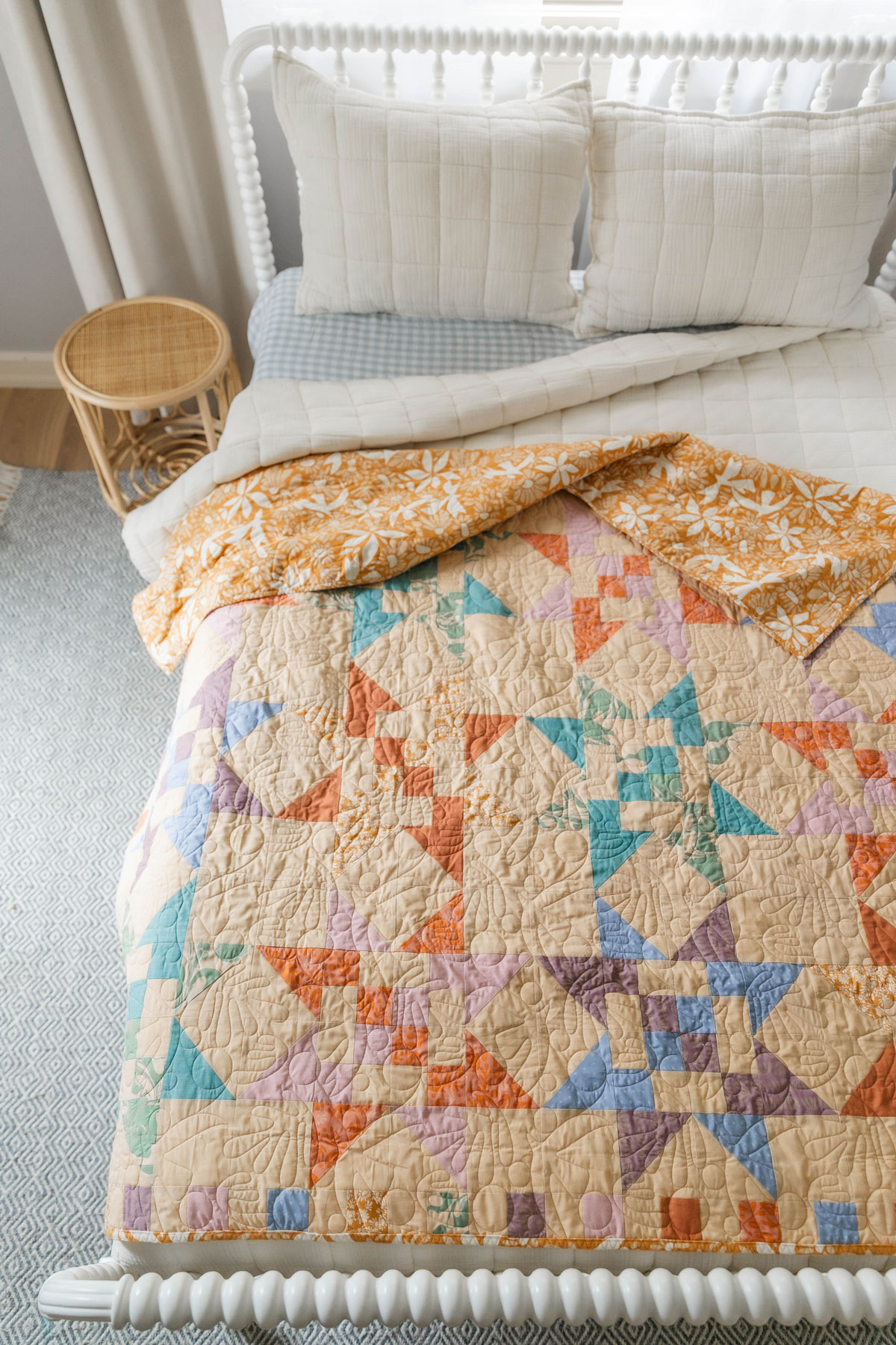 Fat Quarter Stars Quilt Pattern by Suzy Quilts Fat Quarter Stars Quilt Pattern by Suzy Quilts