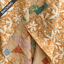 PREORDER Fat Quarter Stars Throw Backing in Flannel