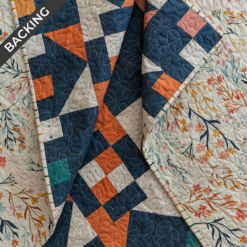 Fat Quarter Stars Throw Backing and Binding in Wideback