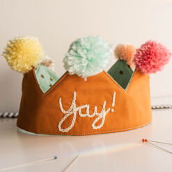 Patchwork Party Crown Pattern